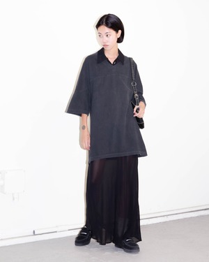 1990s faded v-neck oversized T-shirt