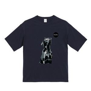 ブラック・ラブラドール　デザインTシャツ