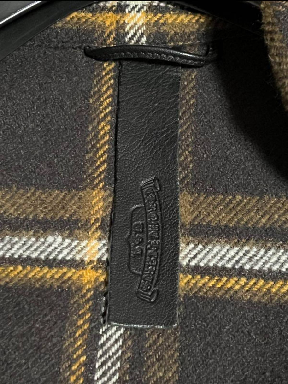 CHROME HEARTS クロムハーツ チェック シャツジャケット | chromehearts