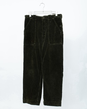 "POLO SPORT" wide wole corduroy baker trousers with cinch back