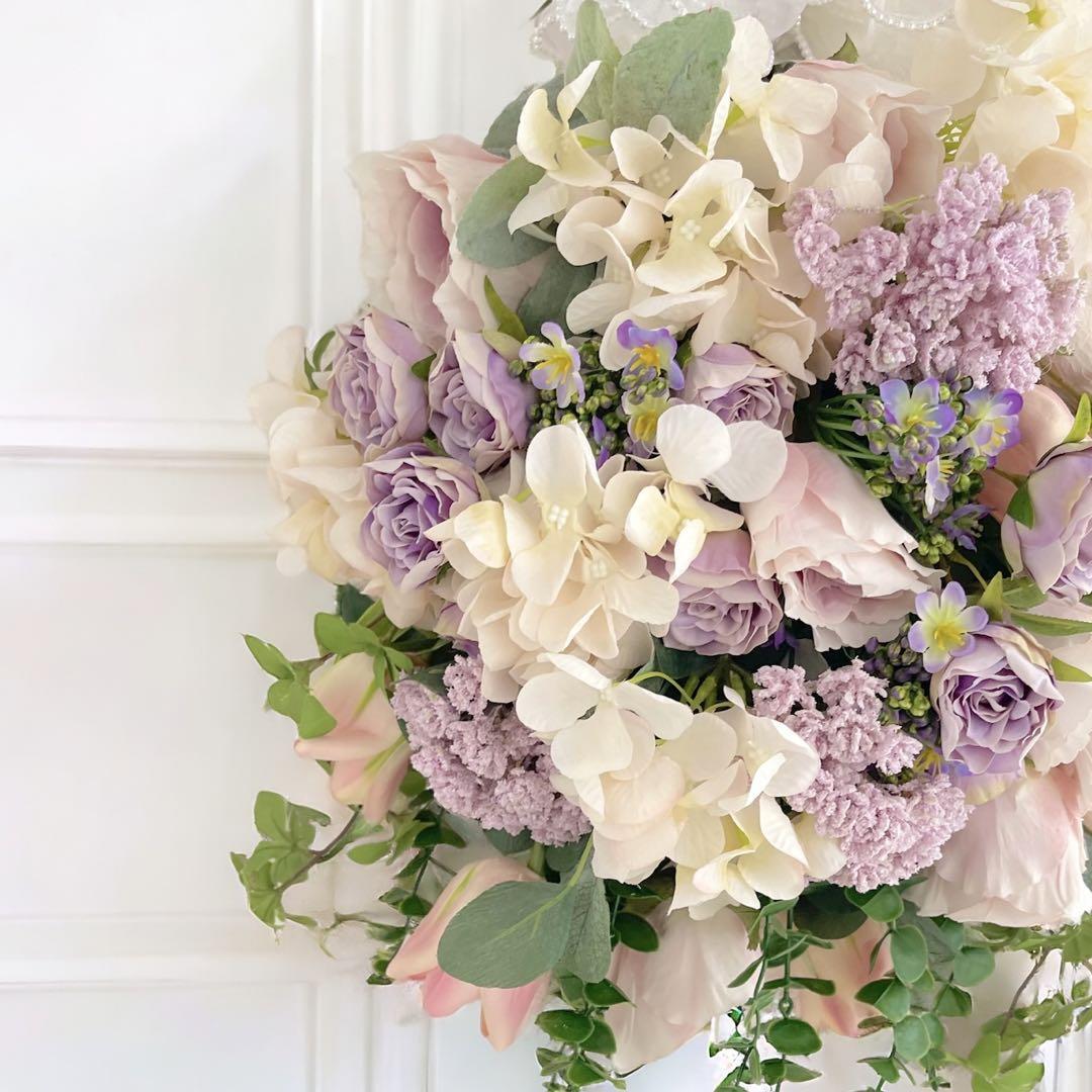 光触媒 フラワースワッグ 母の日 花 プレゼント 贈り物 造花