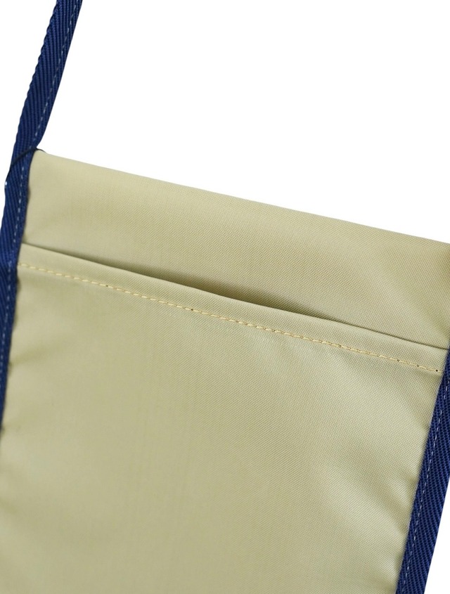 IMOCK KOBE-ZAC ARMY POUCH【アーミーポーチ】ベージュ×ネイビー