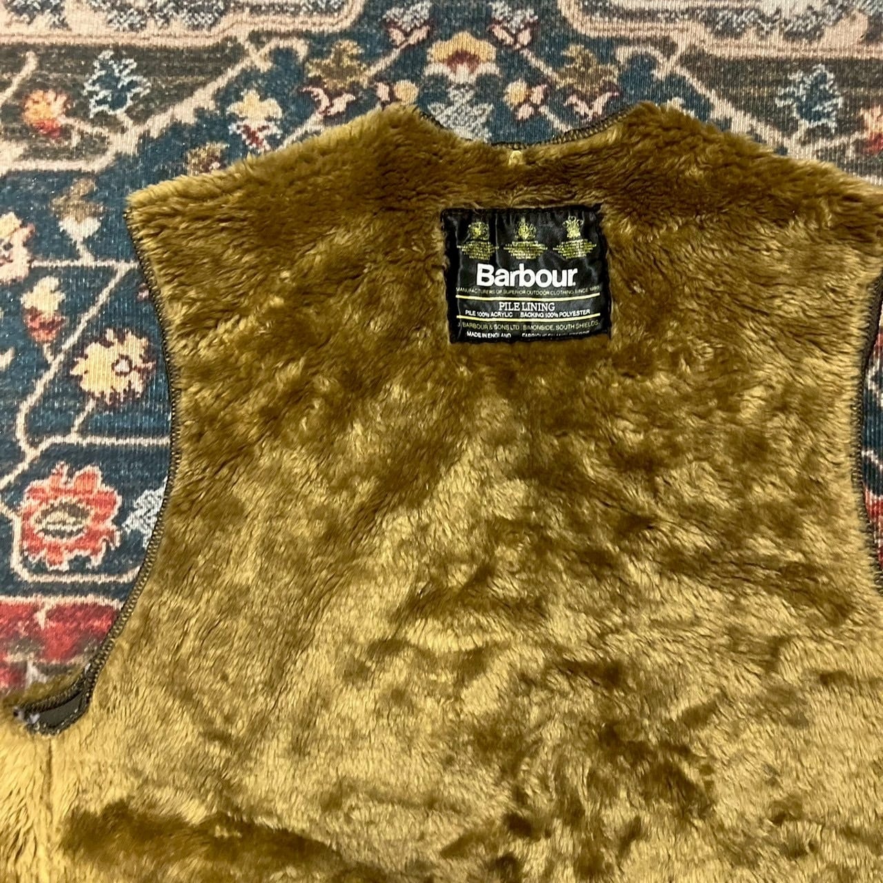 90s Barbour Liner Vest バブアー ライナーベスト ヴィンテージ 英国