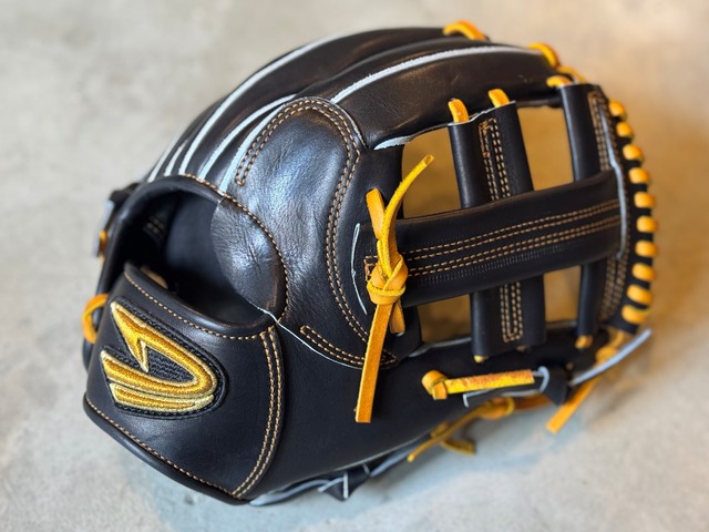 Xover Series (クロスオーバーシリーズ) Leather“JT” 【D-Quest】硬式用グローブ　内野手用　ブラック