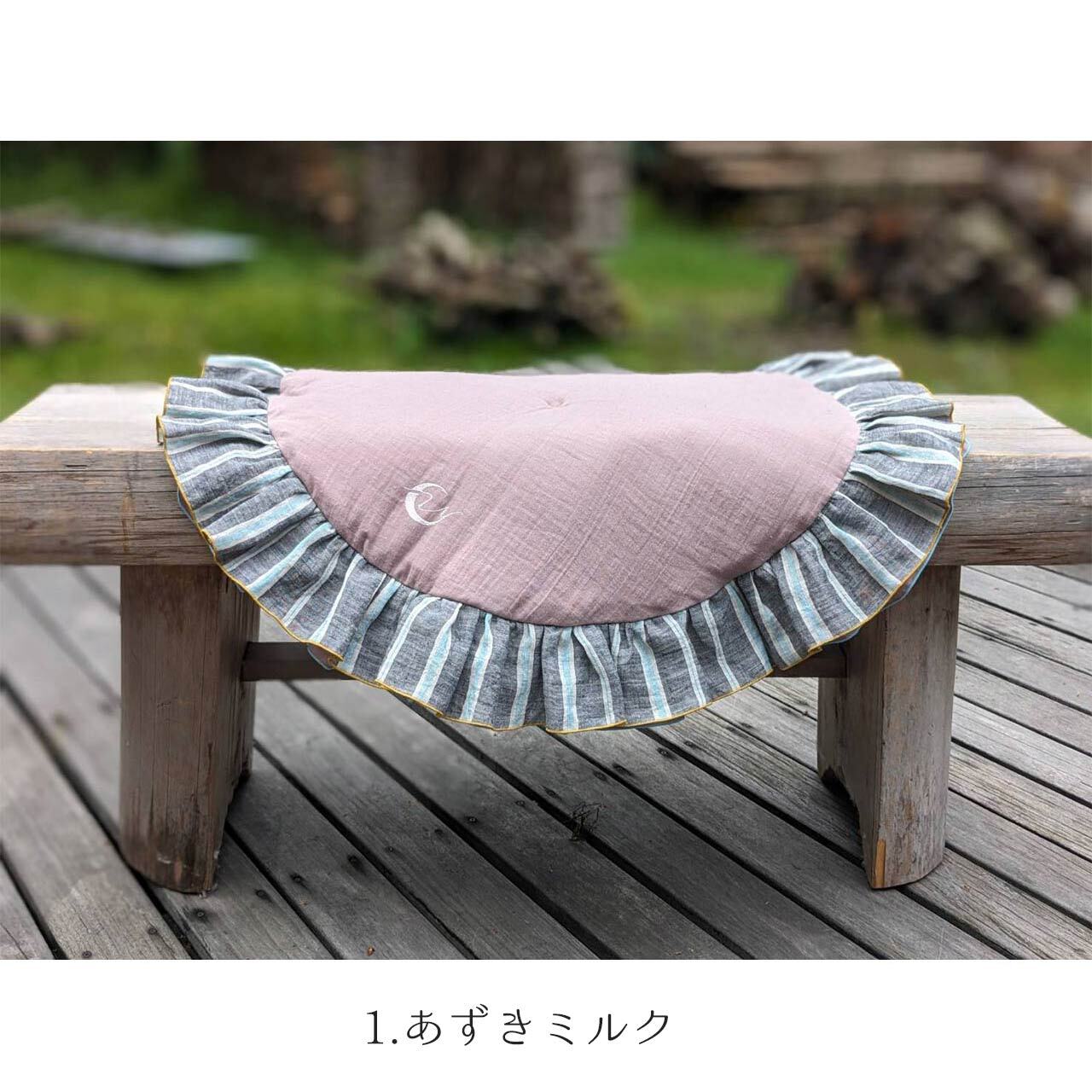 ＿Way collection＿ 】＊ラウンドカフェマット＊（ ハンドメイド