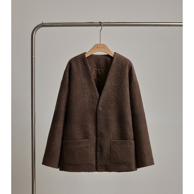 【キルティングショートジャケット】P02019