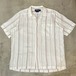 POLO GOLF Ralph Lauren “CLAYTON” Linen Striped Short Sleeve Shirt