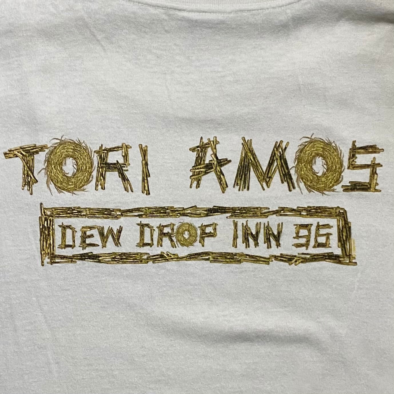 vintage 1996's TORI AMOS music tee “dew drop inn tour” | NOIR ONLINE