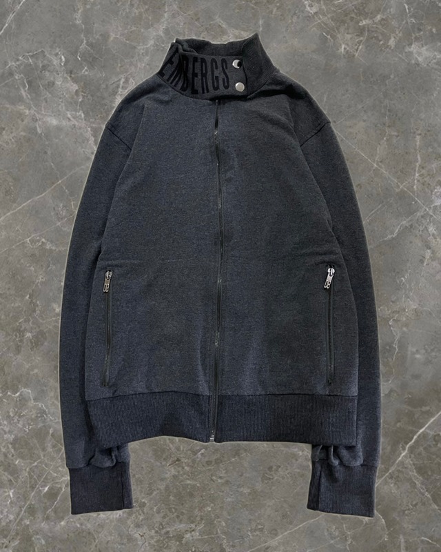 "Dirk Bikkembergs" neck logo design stand coller zip top