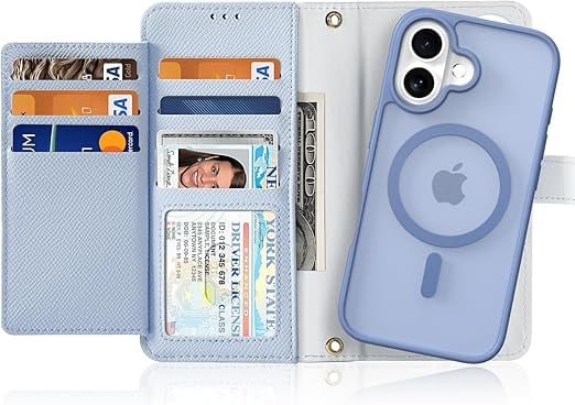 2024新登場・2in1分離式・財布一体型】iPhone 16 Plus 手帳型ケース