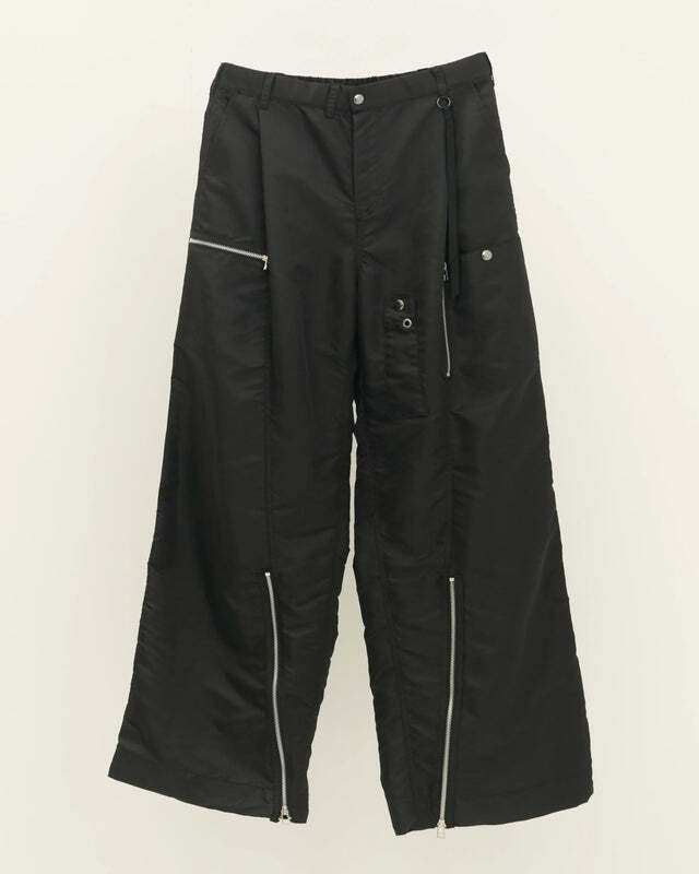 【25AW】Tamme タム / NYLON K-2B TROUSERS