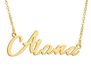 Customised Name Necklace 【Cursive Writing】