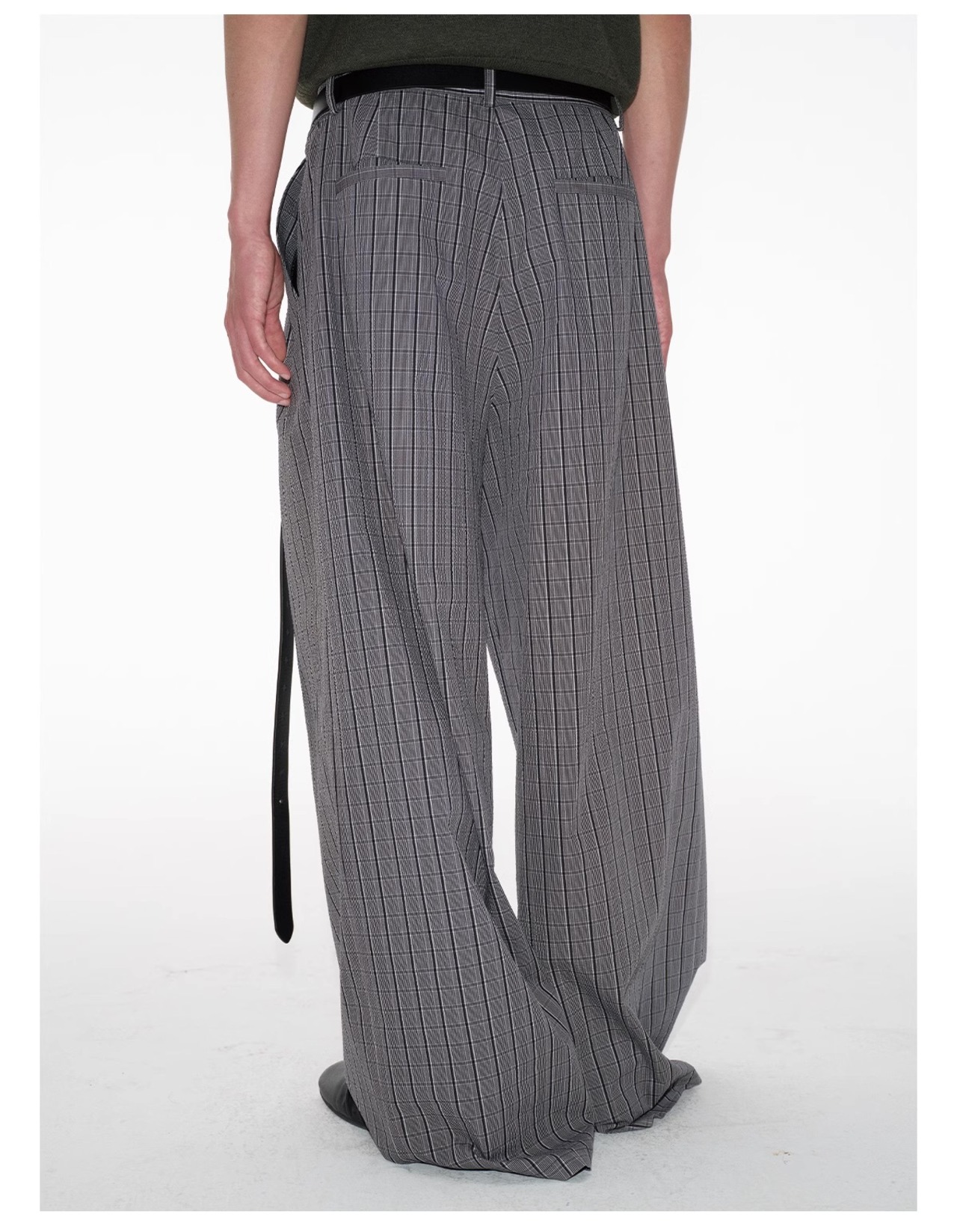 JCAESAR STUDIO Plaid Wide Pants