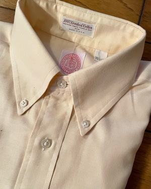 90年代 米国製 J.プレス オックスフォードBDシャツ フラップポケット付 ユーズド