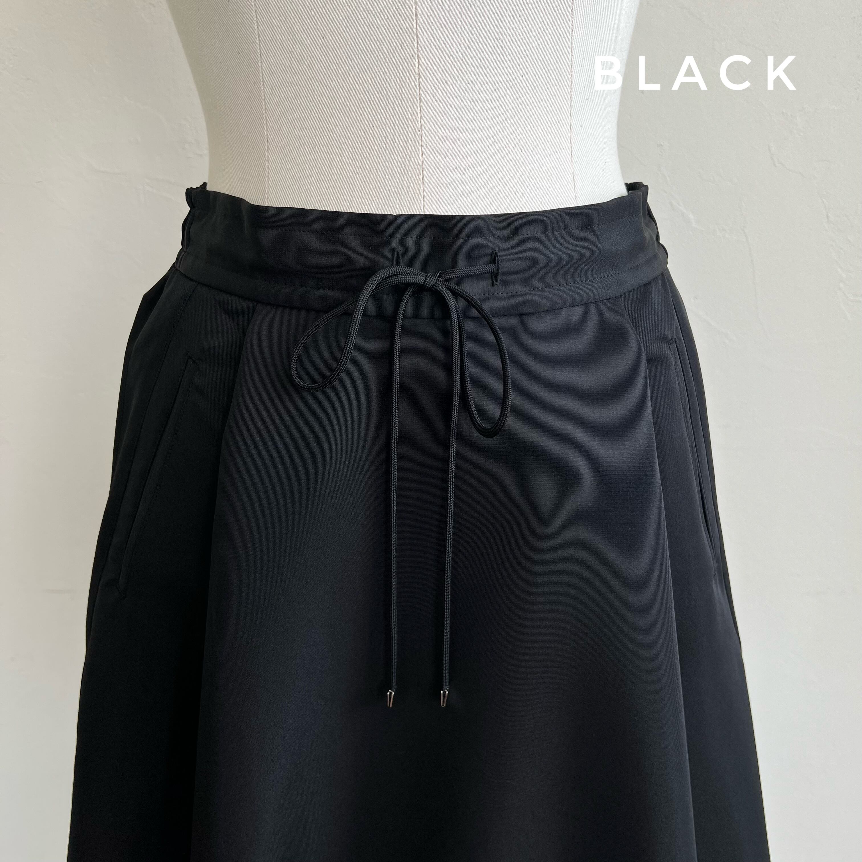 残り僅か！SYSORUS×akko3839 サイドブレイドイージーウエストスカート  