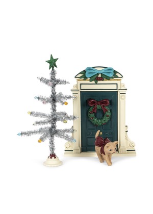 CHRISTMAS DOOR MULTI【Konges Sloejd  コンゲススロイド】クリスマス　インテリア　猫