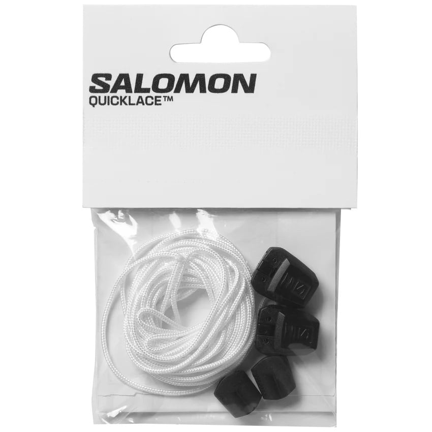 SALOMON(サロモン)QUICKLACE KIT -Natural. / Black クイックシューレース 交換パーツ