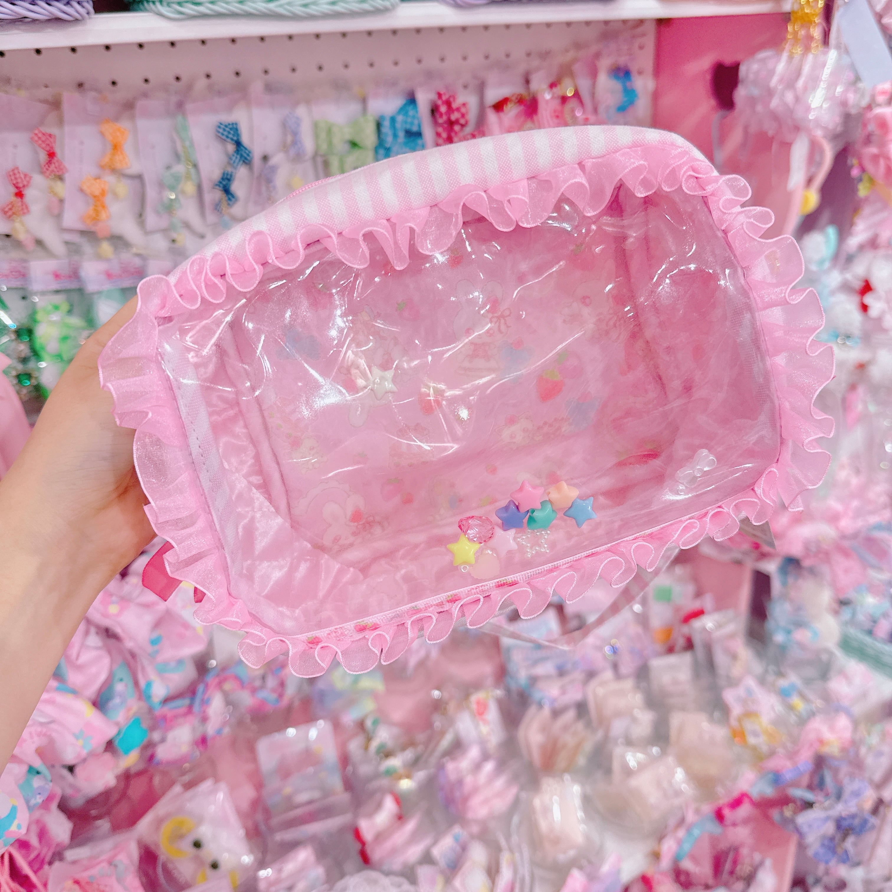 【F1】66-17たてよこ 2wayぬいぐるみポーチ（２体分）