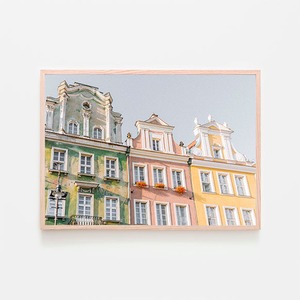 ポーランドの建築物 / ポスター 写真 建物 ヨーロッパ 東欧 ポズナン ルネサンステネメント アパートメント