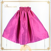 フラダンス 衣装 パウスカート ピンク系 パープル系 エムエムジェイ 日本製 マゼンタカラー ハワイアン 無地 光沢感 シンプル 華やか 鮮やか かわいい おしゃれ シングル スカート ふんわり 軽やか ダンスウェア カジュアル レディース スポーツウェア