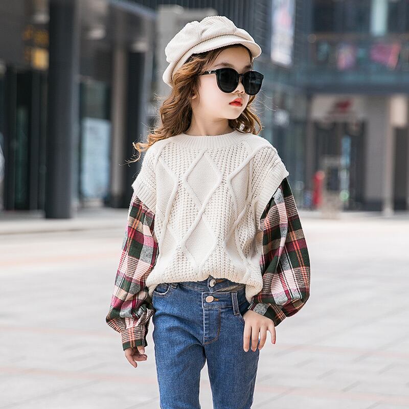 セーター スプリングスタイルオータムニットシャツ 春物 秋物 トレンディボーイ36699137906