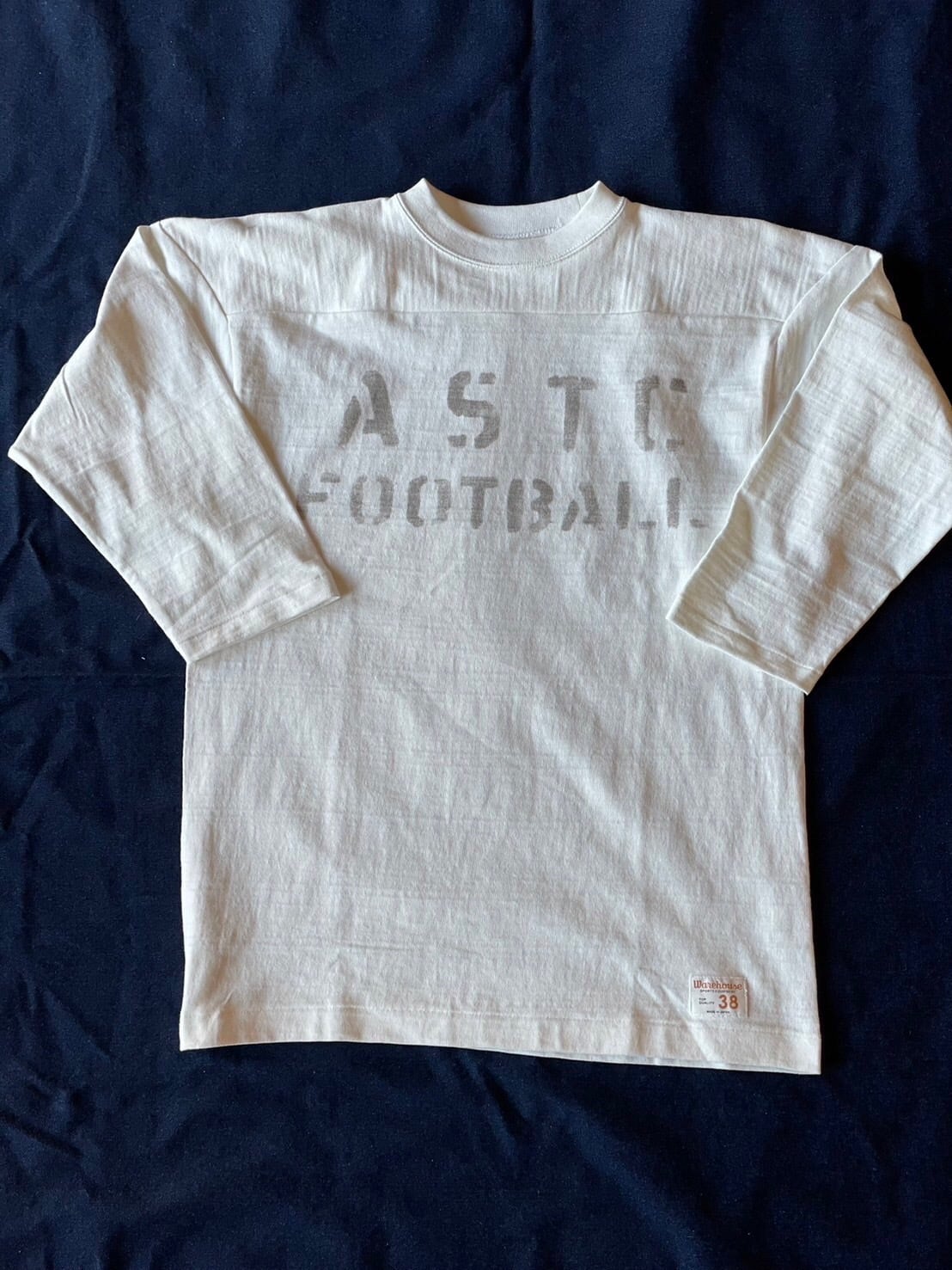 WAREHOUSE & CO. Lot 4063 7分袖フットボールT ASTC | STYLE FACTORY & CO.