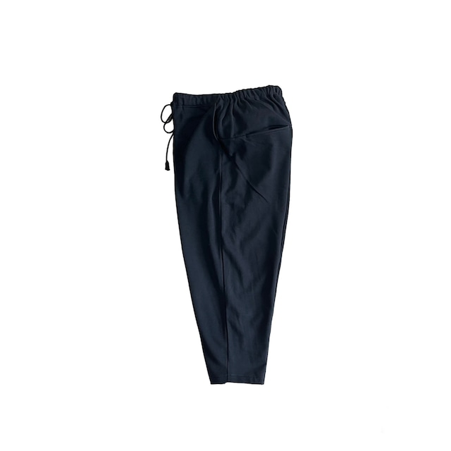 VU / sweat WIDE pants / black