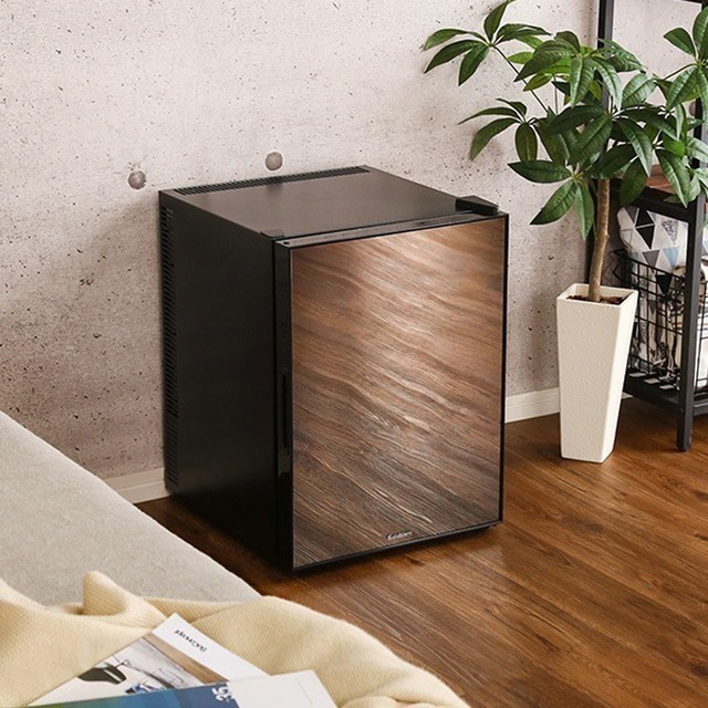 左右両開対応 鏡面仕上げ冷蔵庫32L 1ドア Trinityシリーズ家電 キッチン家電 冷蔵庫