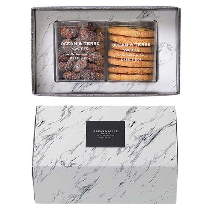 2種類の焼き菓子ギフトセットC 1箱（アマンド・サレ70g、ココナッツ7枚入り） 幸せデリバリー（ギフト・結婚式アイテム・手芸用品の通販）