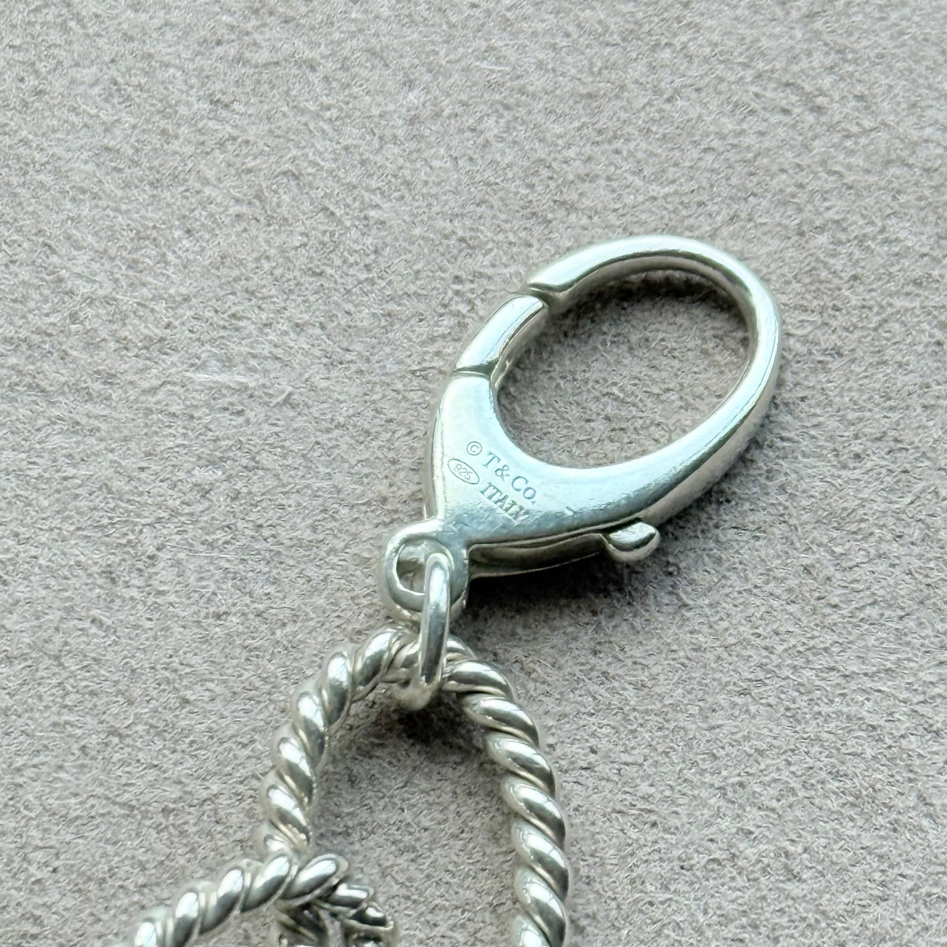 最終価格Tiffany＆Co. silver925 chain bracelet tiffany&co.ティファニー＆コー twist link bracelet silver925