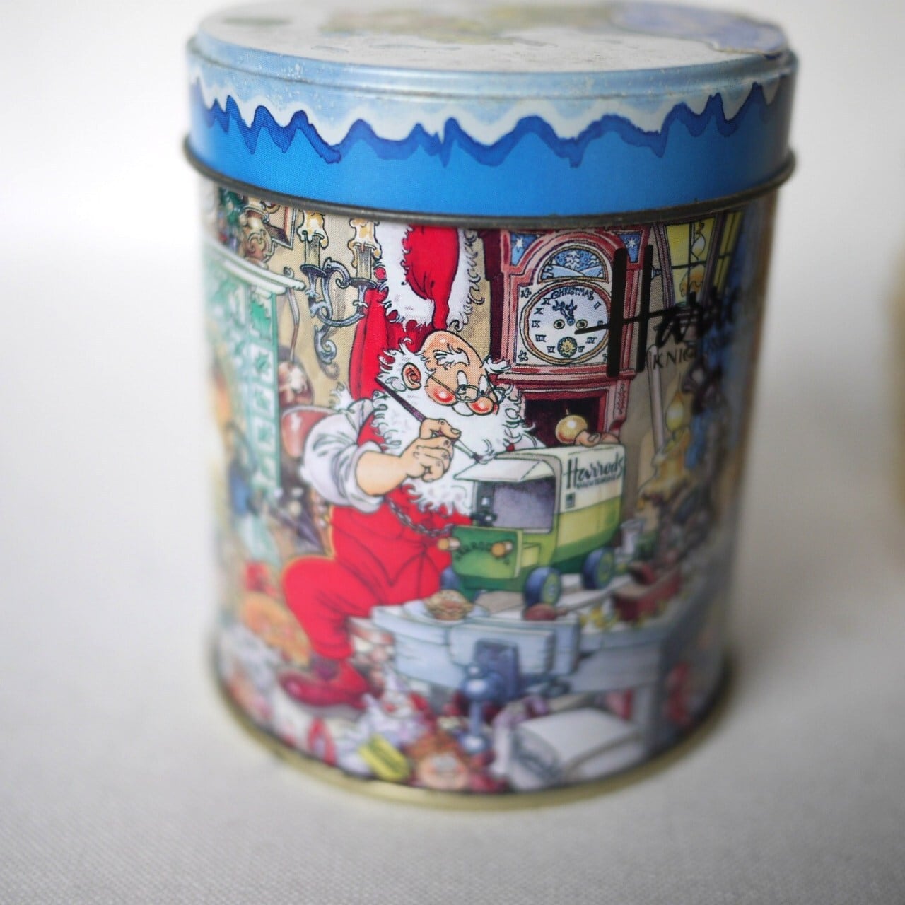ハロッズ vintageクリスマス缶 イギリス