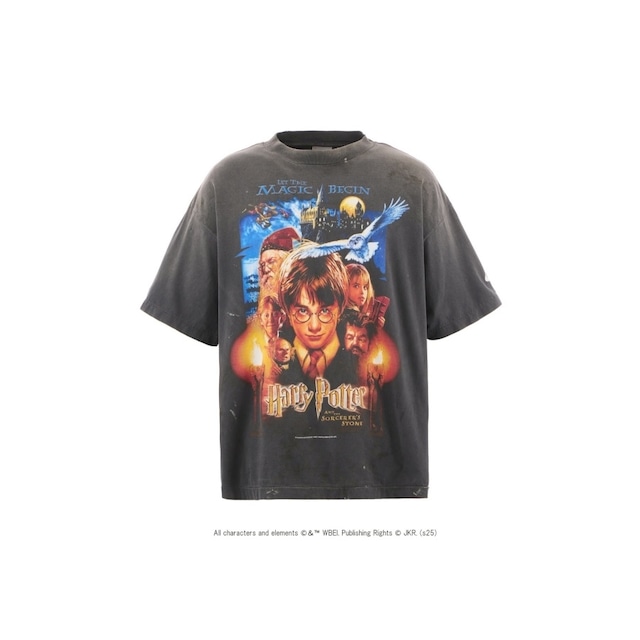 【SAINT Mxxxxxx】SM-HR1-0000-C44/HP_SS TEE/SORCERER'S STONE/BK