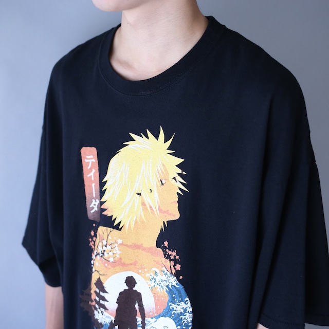 "FF×ティーダ" 和 motif graphic tee