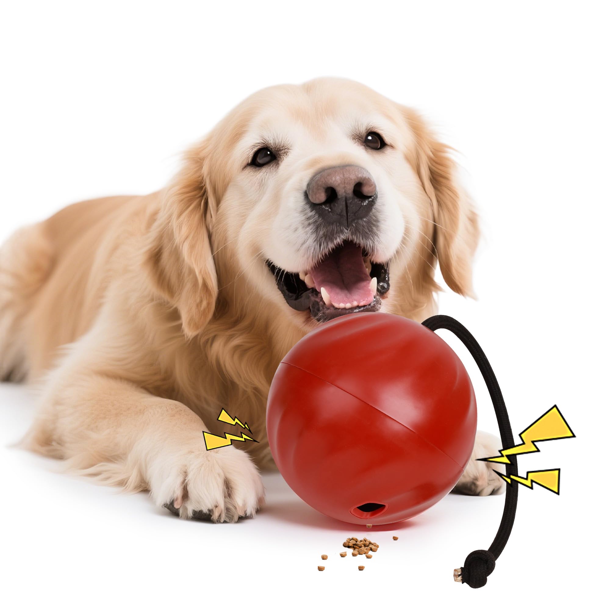 Cheerble 犬ボール 犬おもちゃ 電動ボール 光るボール 自動動き＋揺れ