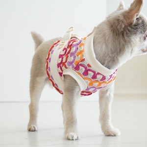 SHORT WAVE  harness vest Pink