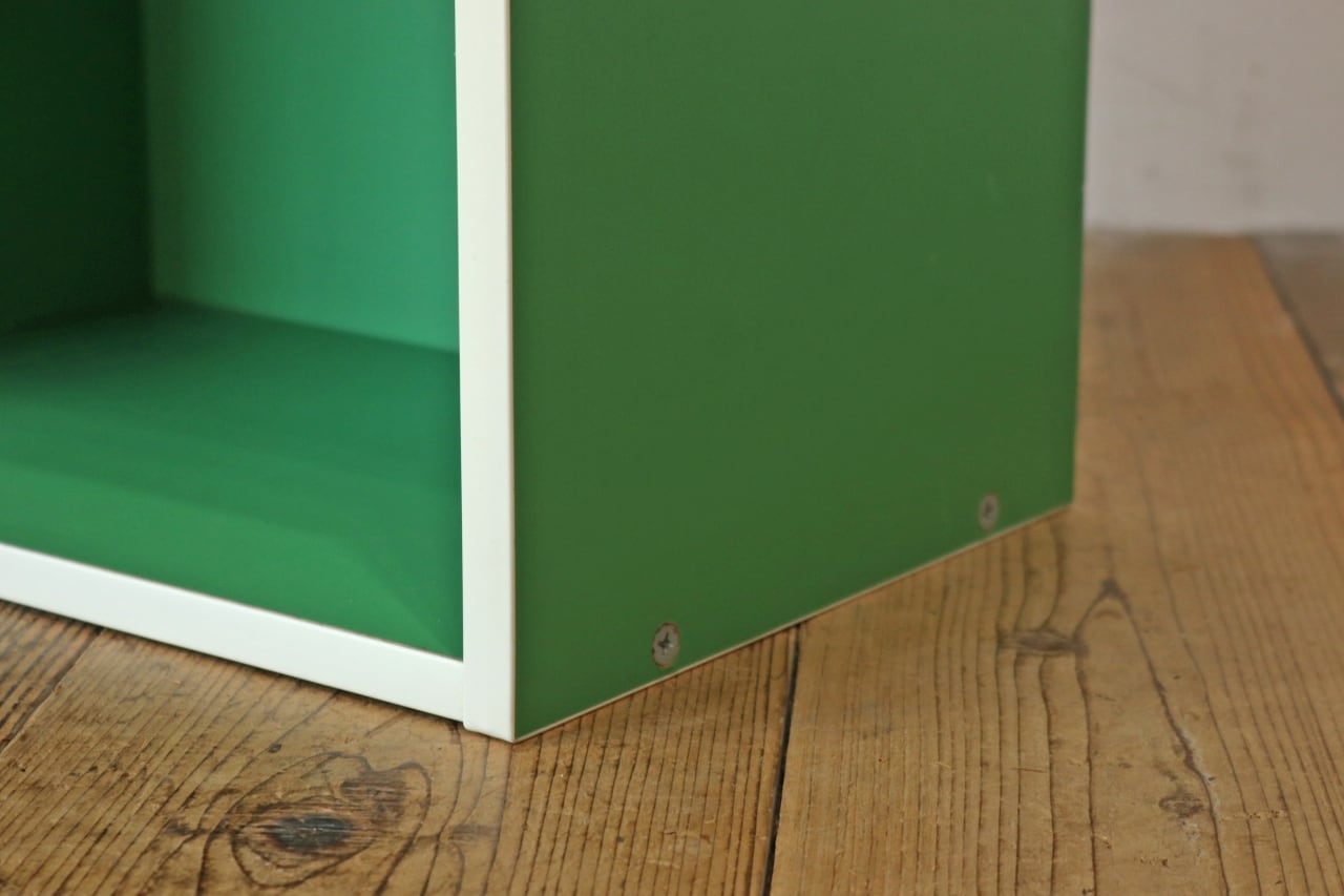 レトロ カラーボックス ポップ シェルフ ラック 収納 飾り棚 3段