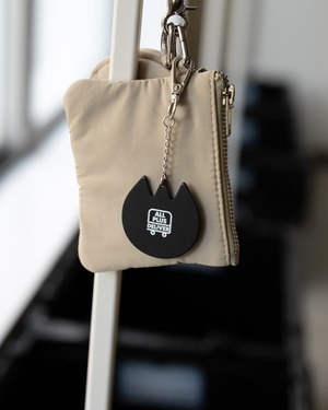 APD MATT TULIP KEY CHARM / BLACK