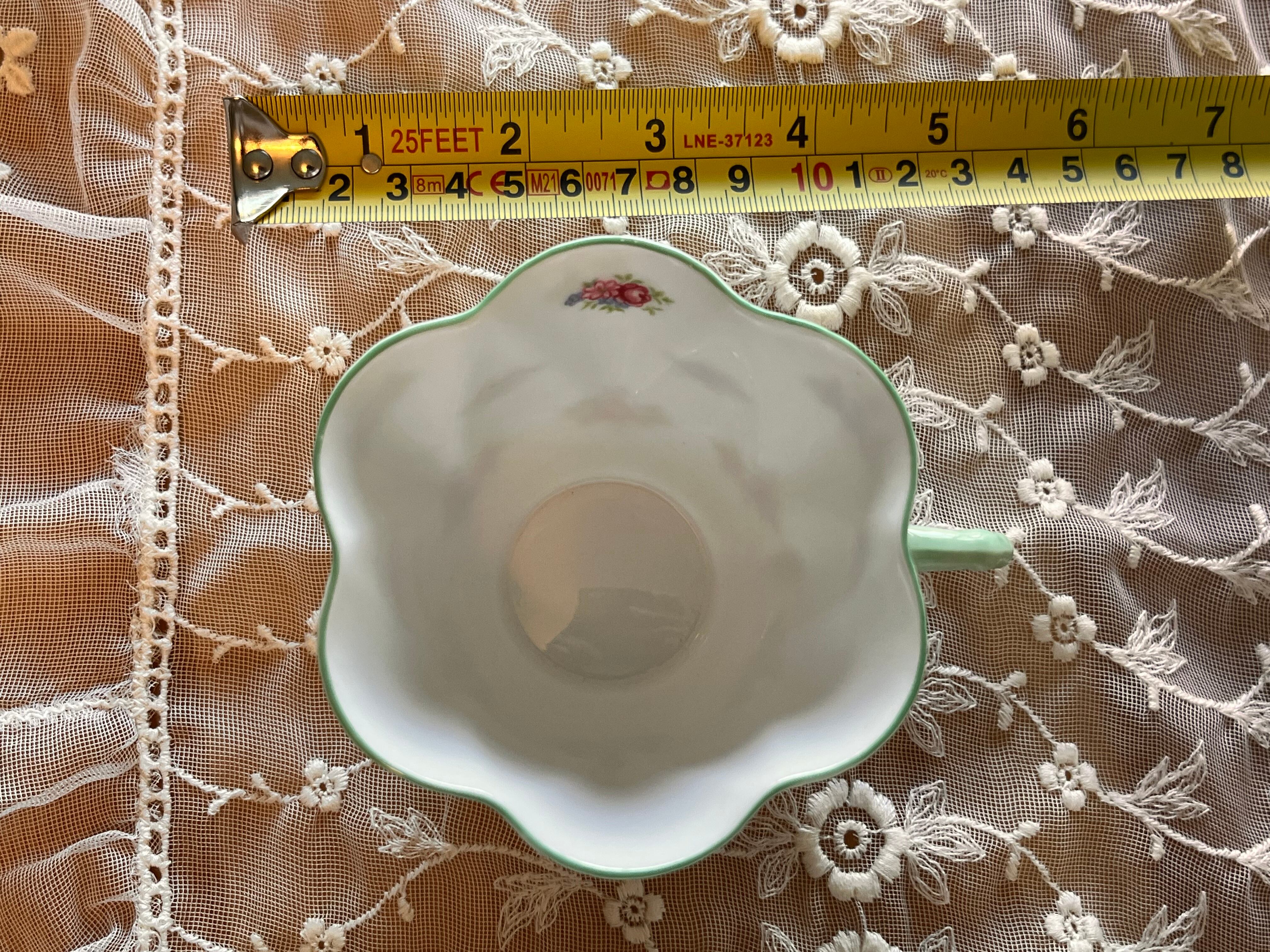 シェリー テニスセット＋小皿 デインティシェイプ ローズバッド