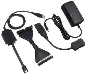 【人気】タイムリー HDDをUSB SATA&IDE-USB2.0変換アダプタケーブル UD-500SA
