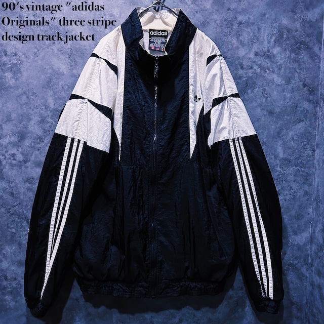 【doppio】90's vintage "adidas Originals" three stripe design track jacket