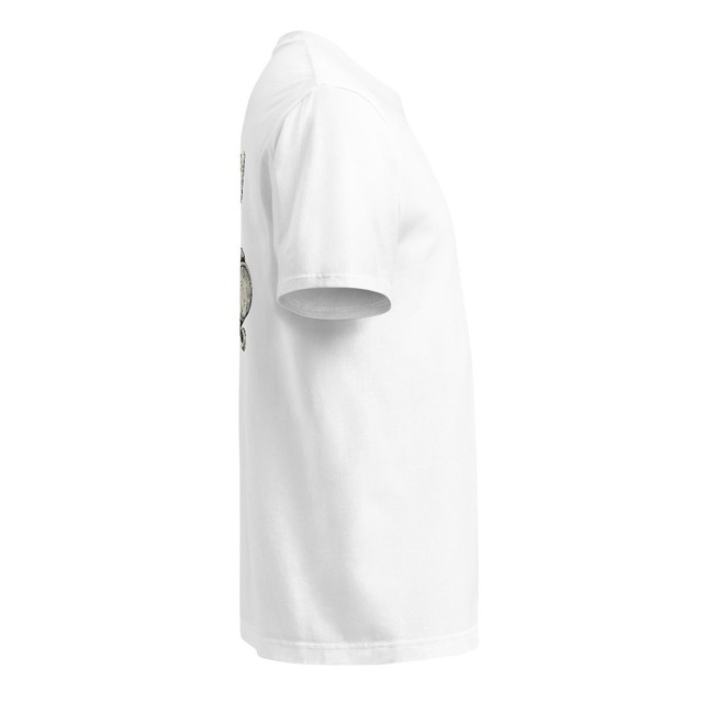 「暴走注意」STOP ファニーTシャツ WHITE/BLACK