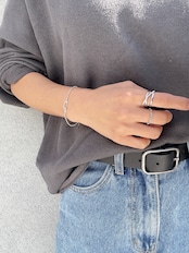 double square charm bracelet