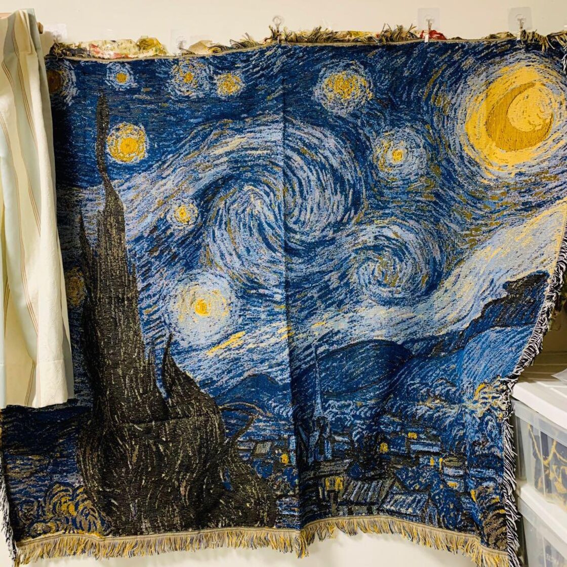 ゴッホ 絵画 アート タペストリー ラグ 壁掛け お洒落 ランケット | Pay ID