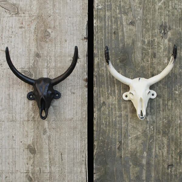 DULTON ダルトン Bull skull hook アンティーク仕上 壁掛式 ウォールフック