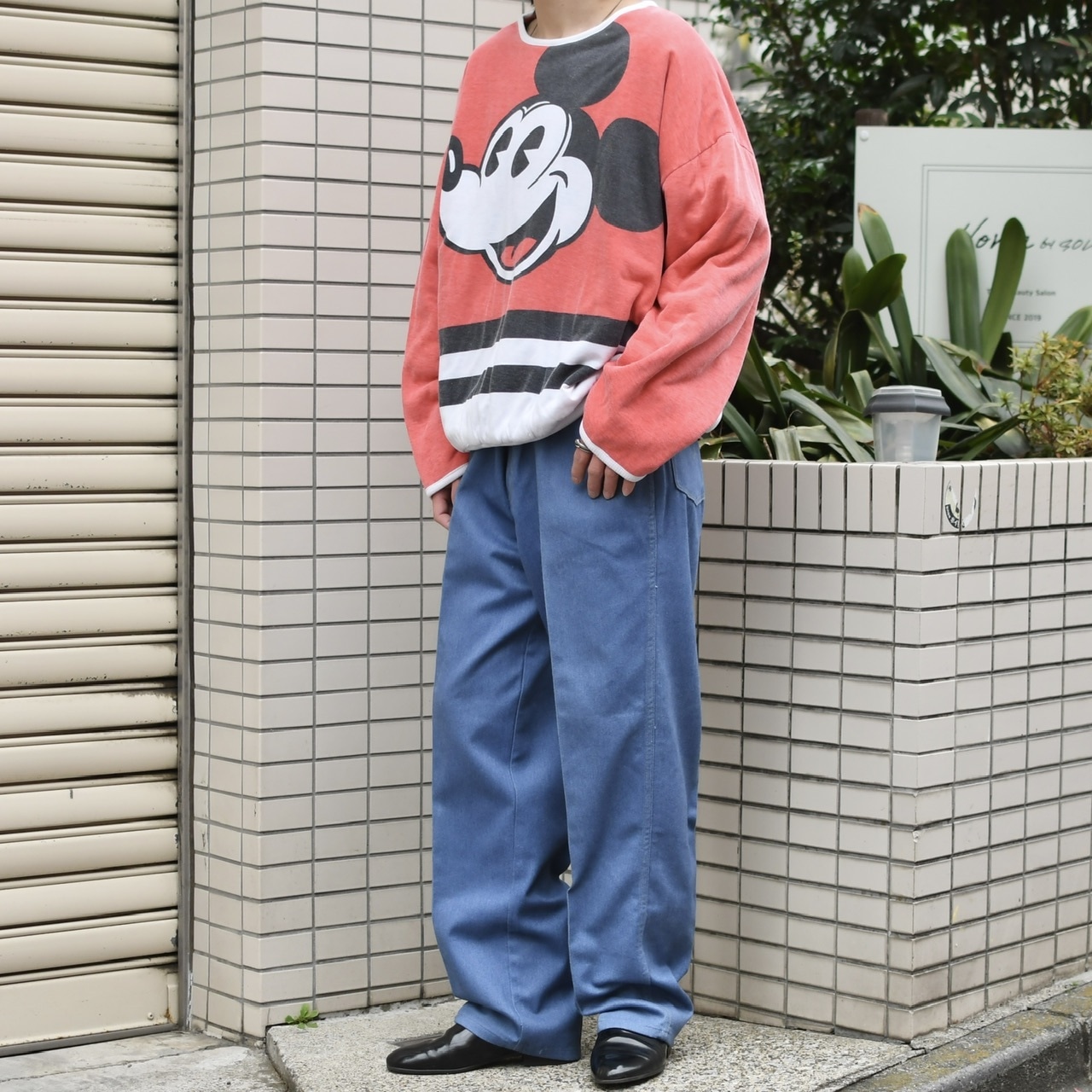 80's disney padded reversible sweat