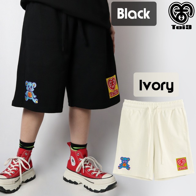 Bear and Toi3 Waffle shorts （ベアー アンド トイサン ワッフル ショーツ）【Ivory】