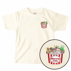 【Ranny mix】Kids Tシャツ　Popcorn