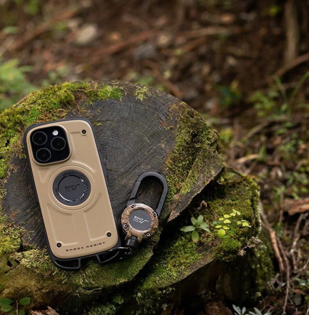 ROOT CO. [iPhone 16e/17e兼用]GRAVITY Shock Resist Case Rugged