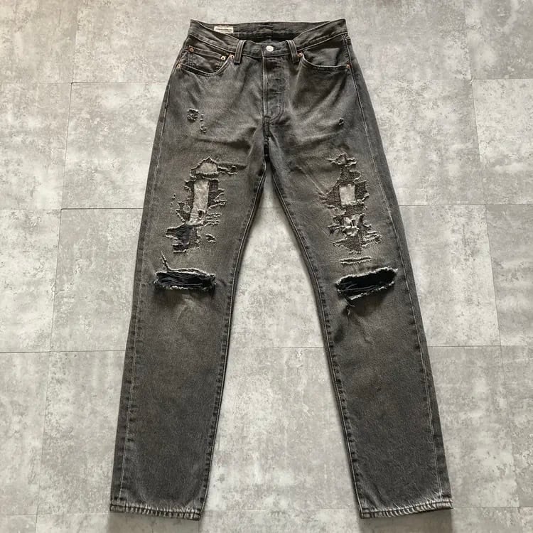 W31 L32】Levis 501 '54 PREMIUM リーバイス BIG E レザーパッチ