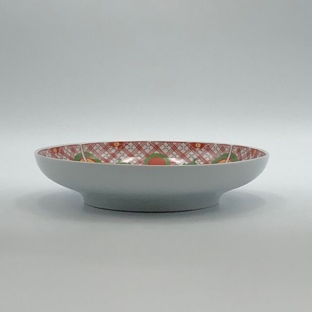 波佐見焼 錦古伊万里ゆり皿（特大） | 有田焼ショップ まるとも陶磁器